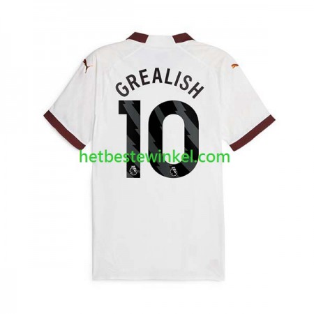 Manchester City Jack Grealish 10 Voetbalshirts Uit 2023-24